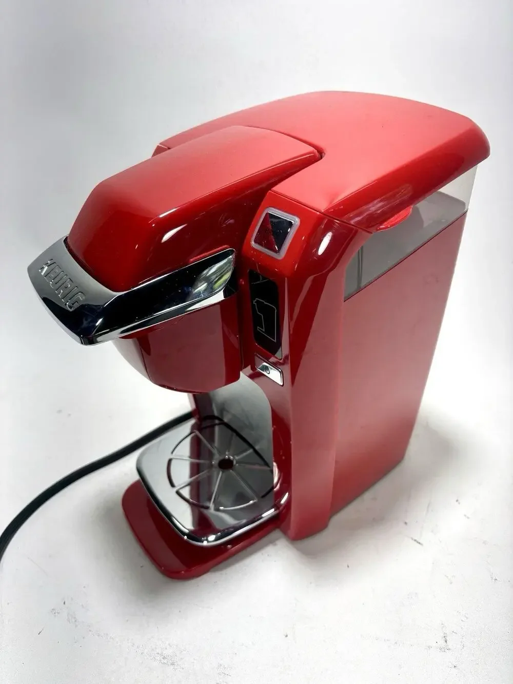 Keurig K10 Mini Plus Single Serve K-Cup Coffee Maker Red Tested Working